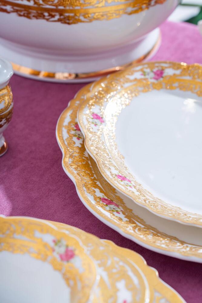 Madeline 12 Kişilik 60 Parça Porselen Yemek Takımı - 2