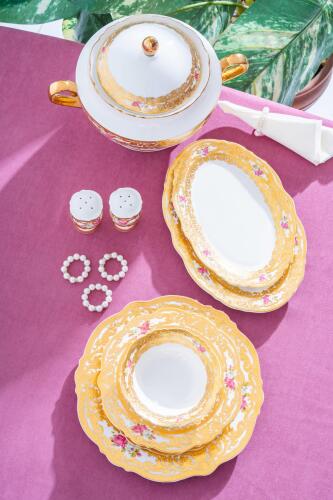 Madeline 12 Kişilik 60 Parça Porselen Yemek Takımı - 5