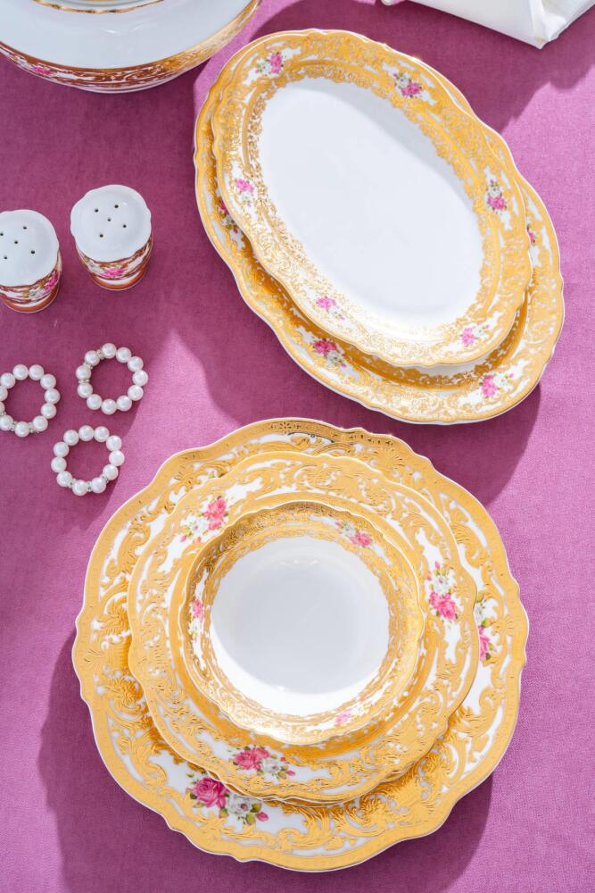 Madeline 12 Kişilik 60 Parça Porselen Yemek Takımı - 6