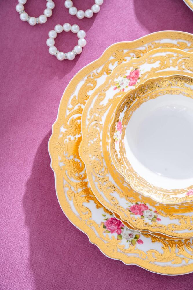 Madeline 12 Kişilik 60 Parça Porselen Yemek Takımı - 7