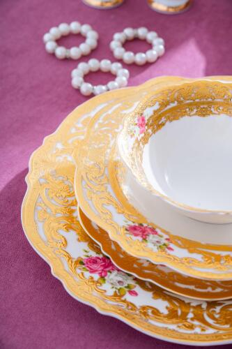 Madeline 12 Kişilik 60 Parça Porselen Yemek Takımı - 19