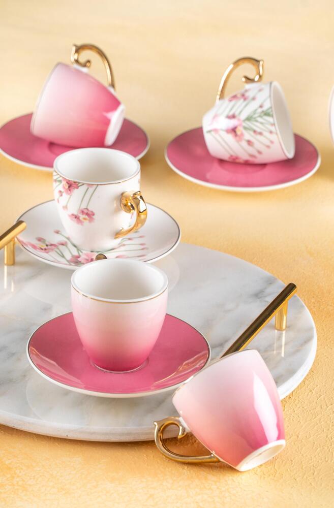 Magnolia 6 Kişilik Kahve Fincanı Takımı - 90 ml - 3