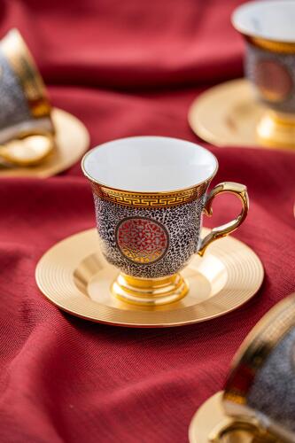 Magnus 6 Kişilik Kahve Fincanı Takımı - 90 ml - Acar