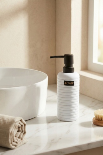 Marissa Sıvı Sabunluk Beyaz - 320 ml - Acar