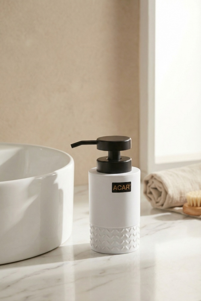 Marissa Sıvı Sabunluk Beyaz - 370 ml - 1