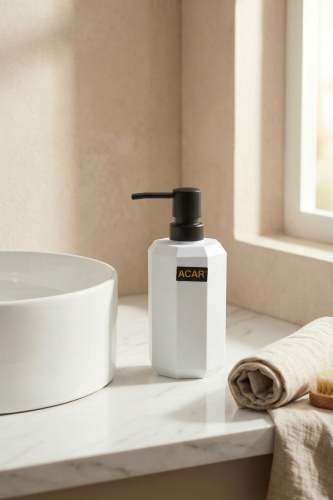 Marissa Sıvı Sabunluk Beyaz - 420 ml - Acar