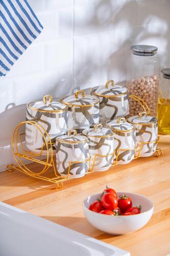 Marjorie 8 Parça Baharat Seti - Acar