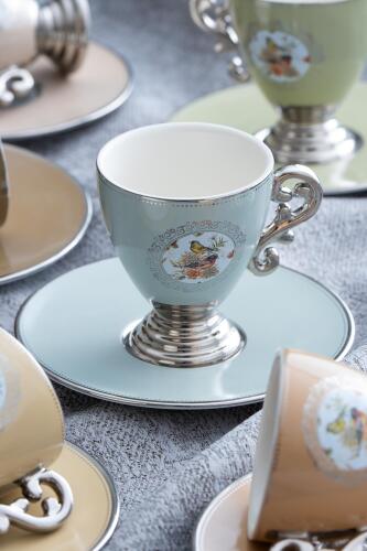 Markız Coffee Cup Set For 6 People - 90 Ml - 5