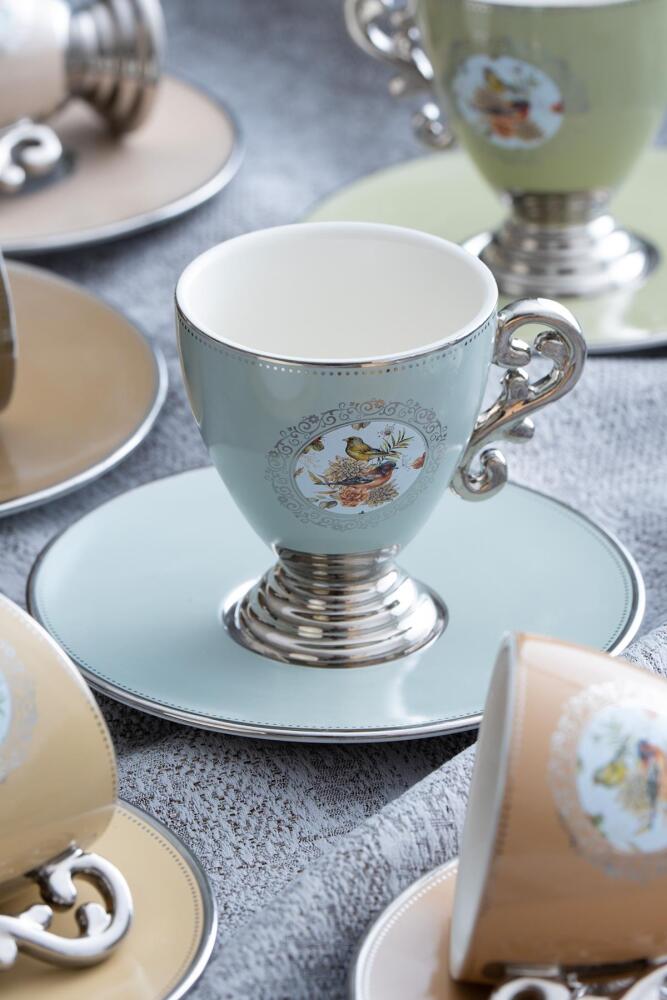 Markız Coffee Cup Set For 6 People - 90 Ml - 5
