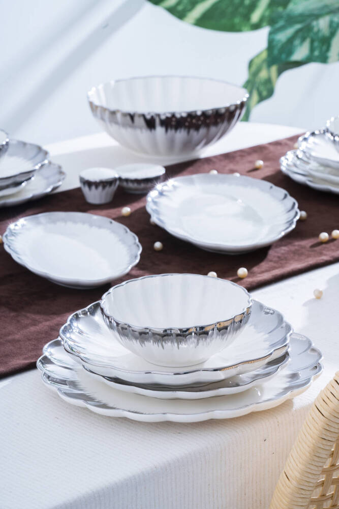 Marlene 6 Kişilik 29 Parça Silver Yemek Takımı - 2