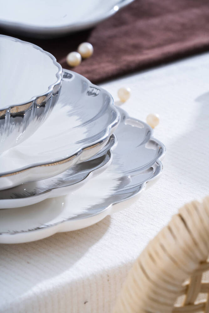 Marlene 6 Kişilik 29 Parça Silver Yemek Takımı - 8