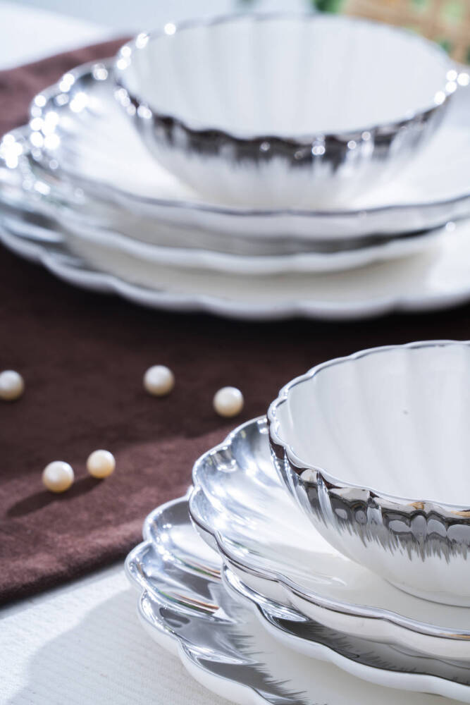 Marlene 6 Kişilik 29 Parça Silver Yemek Takımı - 9