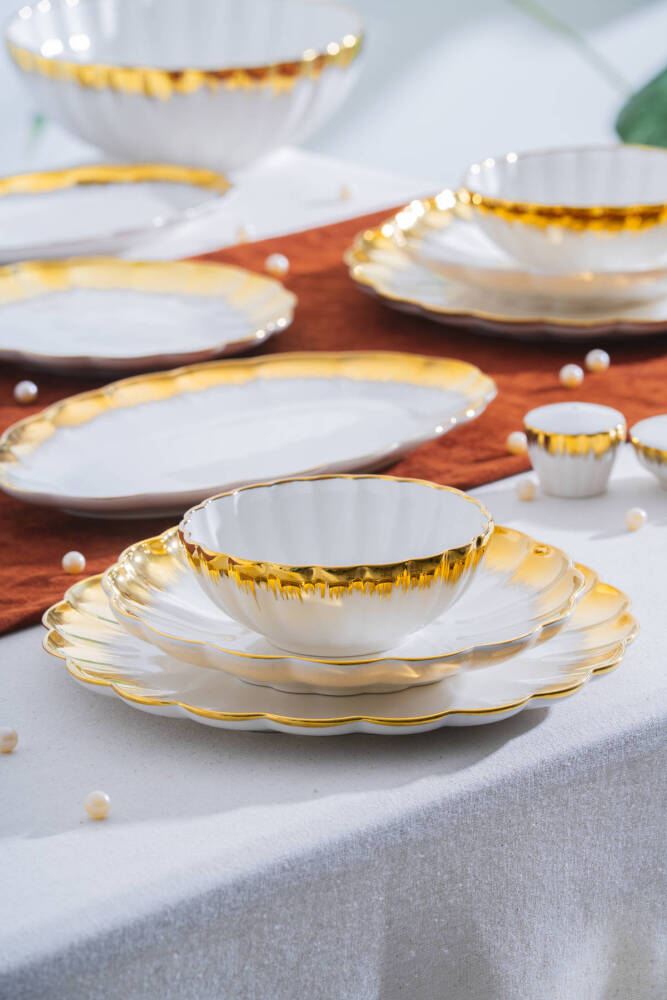 Marlene Gold 6 Kişilik 29 Parça Poreselen Yemek Takımı - 2