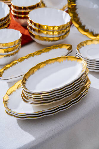 Marlene Gold 6 Kişilik 33 Parça Kahvaltı Takımı - 5