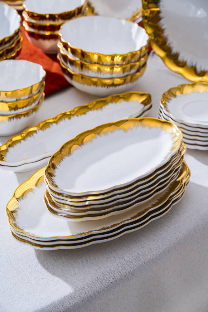 Marlene Gold 6 Kişilik 33 Parça Kahvaltı Takımı - 5