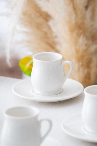 Marlie 6 Kişilik Kahve Fincanı Takımı - 90 ml - Acar