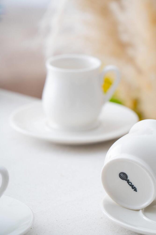 Marlie 6 Kişilik Kahve Fincanı Takımı - 90 ml - 3
