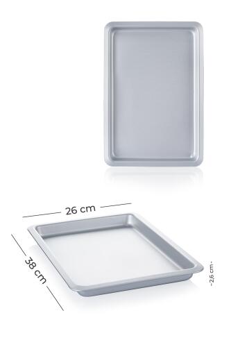 Mate Rectangular Cookie Tray - 38 Cm - 4