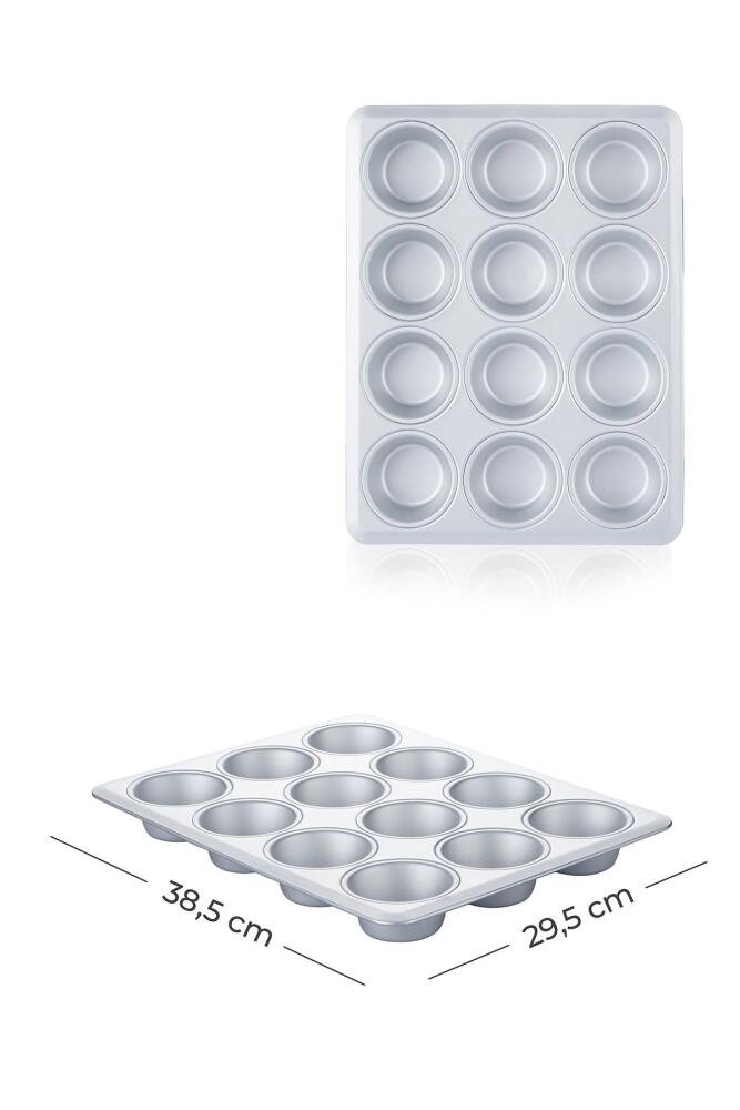 Mate Rectangular Muffin Cake Mold - 38.5 Cm - 6