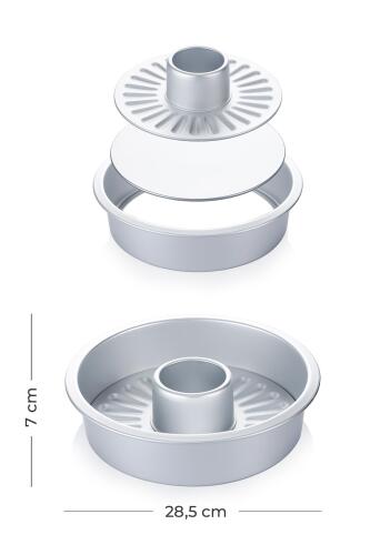 Mate Round Cake Mold - 28.5 Cm - 8