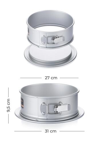 Mate Yuvarlak Kelepçeli Kek Kalıbı - 31 cm - 5