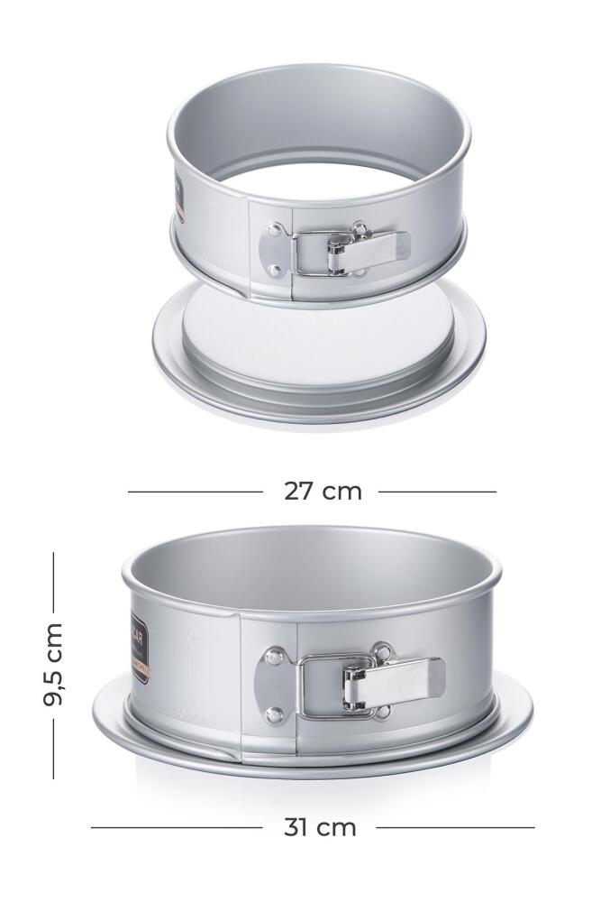 Mate Yuvarlak Kelepçeli Kek Kalıbı - 31 cm - 10