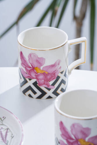 Mia Porselen Kupa - 200 ml - Acar