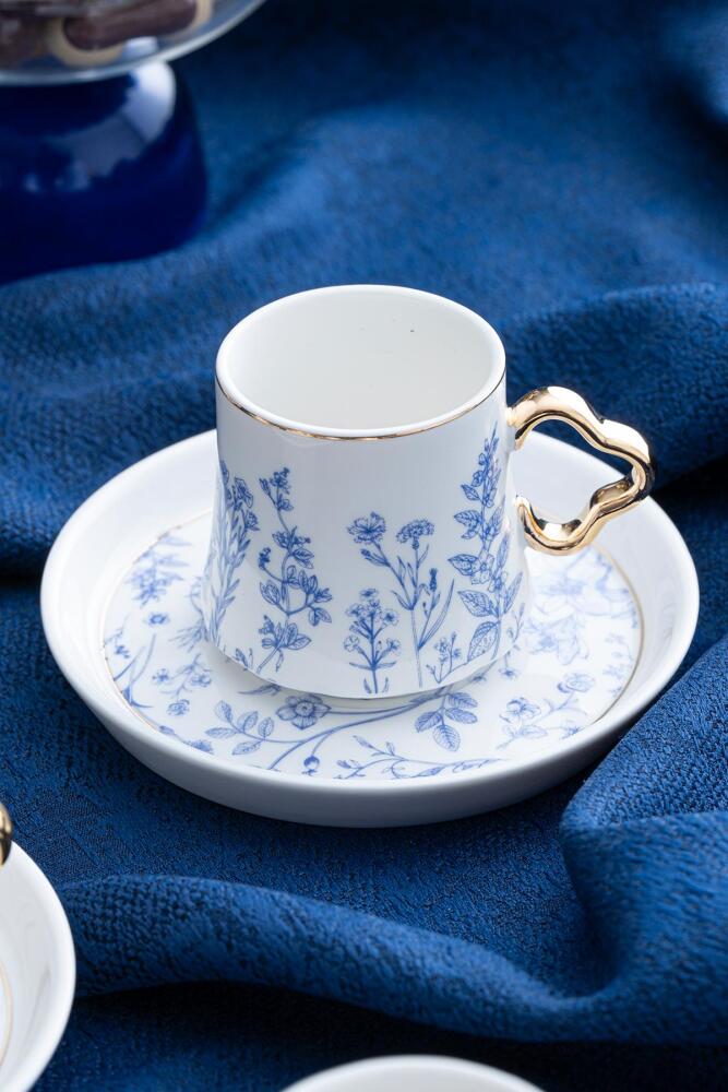 Mila Coffee Cup Set For 6 People - 90 Ml - 6