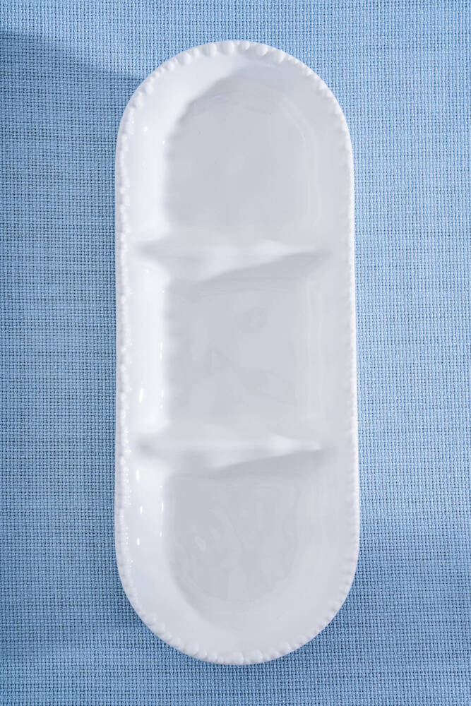 Milano 3 Bölmeli Kayık Tabak - 26 cm - 3