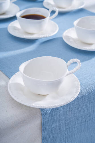 Milano 6 Kişilik Çay Fincan Takımı - 220 ml - Acar