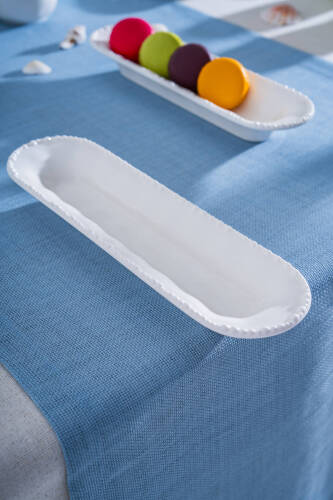 Milano Kayık Tabak - 26 cm - Acar