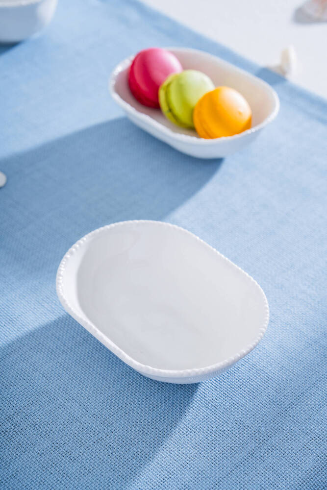 Milano Oval Kayık Tabak - 13 cm - 1
