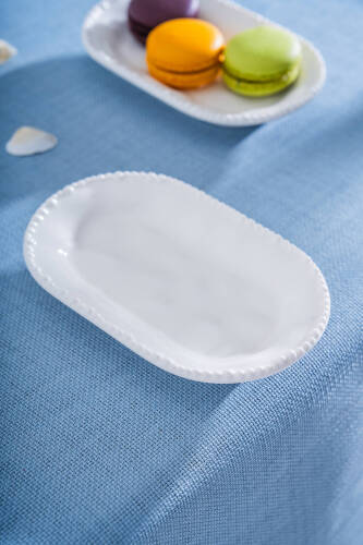 Milano Oval Kayık Tabak - 15 cm - Acar