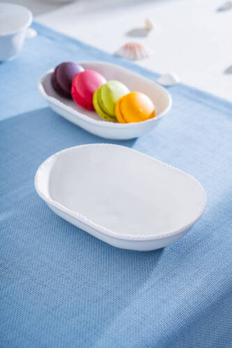 Milano Oval Kayık Tabak - 16 cm - Acar