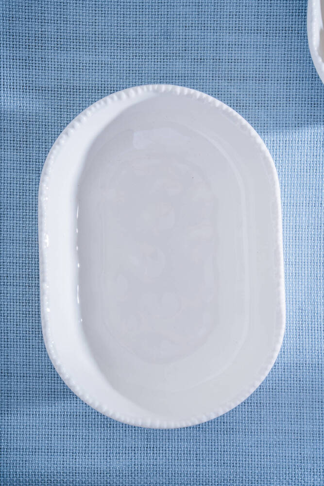 Milano Oval Kayık Tabak - 16 cm - 4