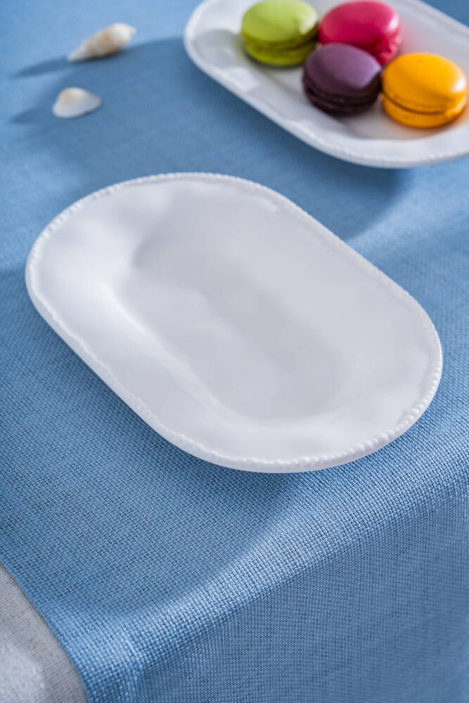 Milano Oval Kayık Tabak - 20 cm - 1