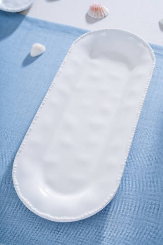Milano Oval Kayık Tabak - 40 cm - 1