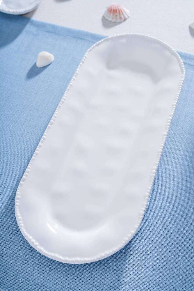 Milano Oval Kayık Tabak - 40 cm - 1