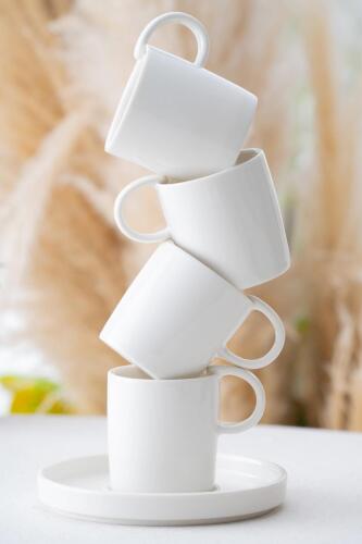 Miley 6 Kişilik Kahve Fincanı Takımı - 90 ml - Acar