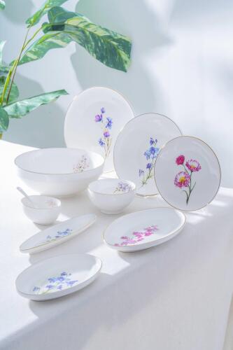 Miliani 6 Kişilik 45 Parça Kahvaltı & Yemek Takımı - Acar