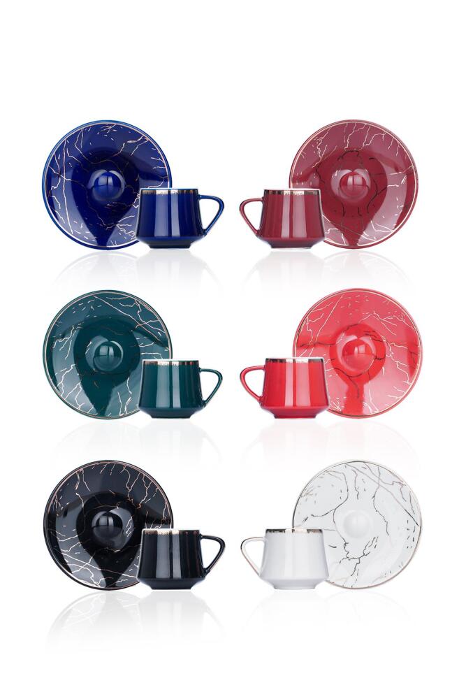 Millla 6 Porcelain Coffee Cup Set - 9