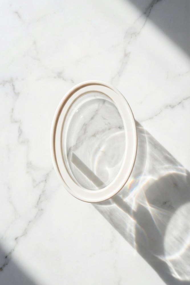 Mirage Borosilikat Cam Kavanoz Krem - 750 ml - 2