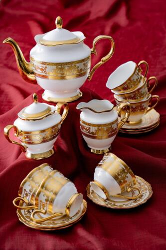 Morwenna 6 Kişilik 17 Parça Çay Seti - Acar