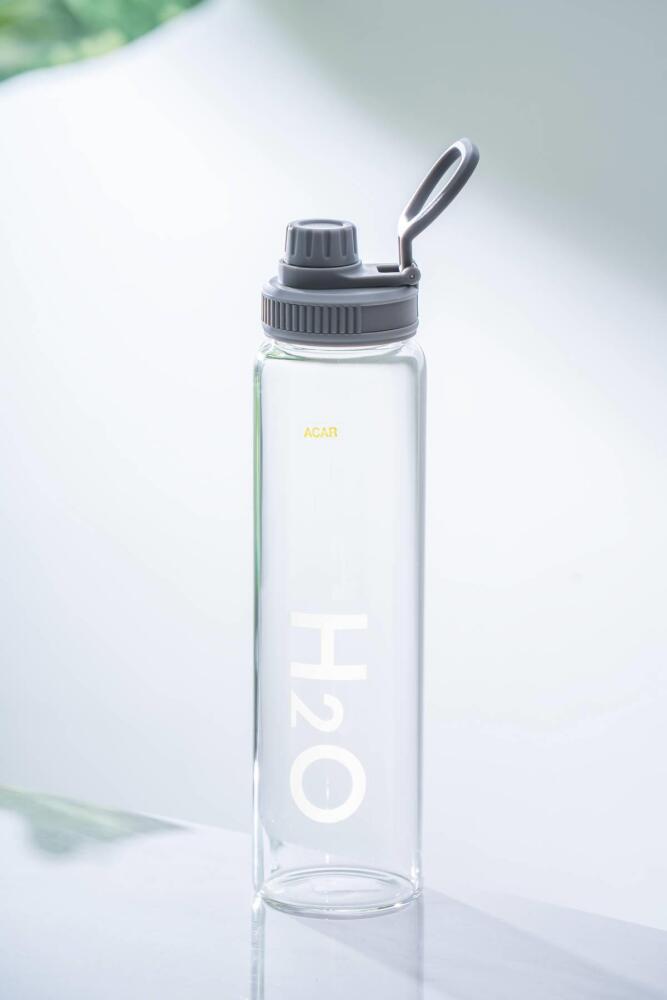 Motiva Gri Cam Su Matarası - 1000 ml - 1