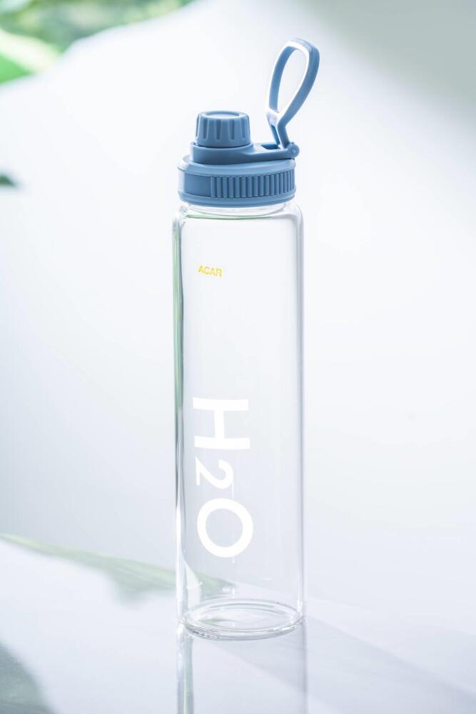 Motiva Mavi Cam Su Matarası - 1000 ml - 1