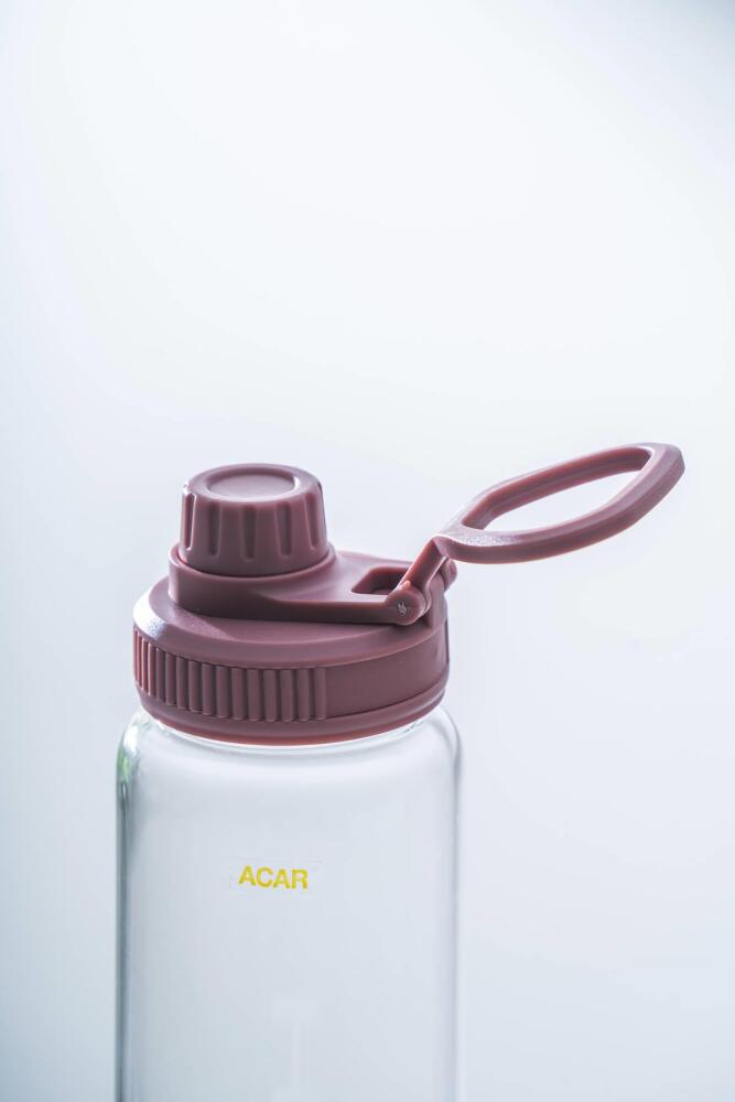 Motiva Mor Cam Su Matarası - 1000 ml - 2