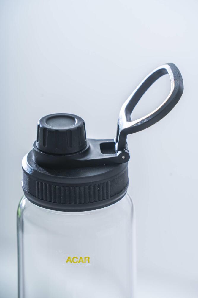 Motiva Siyah Cam Su Matarası - 1000 ml - 2