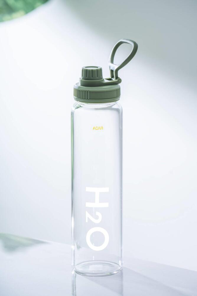 Motiva Yeşil Cam Su Matarası - 1000 ml - 1