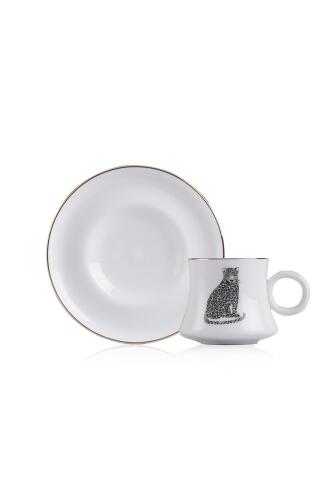 Myan 6 Kişilik Kahve Fincanı Takımı - 90 ml - 10
