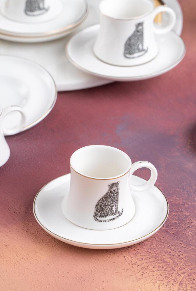 Myan 6 -Person Coffee Cup Team - 90 Ml - 9